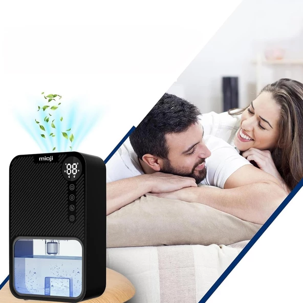 Mioji Mio 30NEC 1100ml Hava İyileştirici ve Ev Tipi Nem Alma Cihazı - Siyah - 3