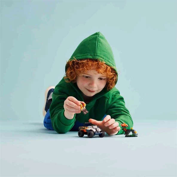 LEGO City Orman Kaşifinin ATV’li Kırmızı Panda Görevi 60424 - 4