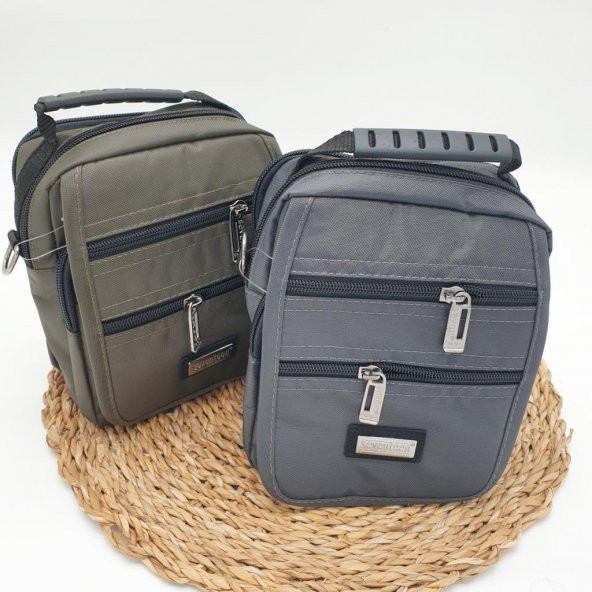 Yatay Fermuar Model Küçük Boy Erkek El Çantası - 7