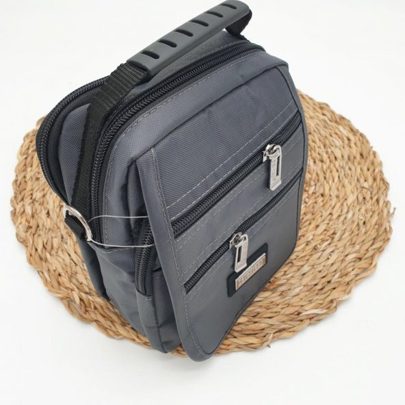 Yatay Fermuar Model Küçük Boy Erkek El Çantası - 8