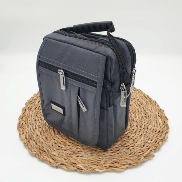 Orta Boy Dikey Model Erkek El Çantası - Resim 11