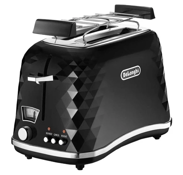 Delonghi CTJ 2103.BK Brillante Siyah Ekmek Kızartma Makinesi - 2