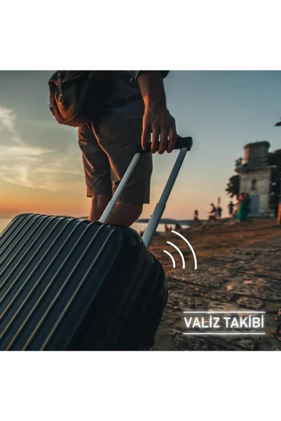 Smart Tag Mini Akıllı Takip Cihazı Anahtarlık Çanta Valiz Araç Evcil Hayvan Takipleri - 4