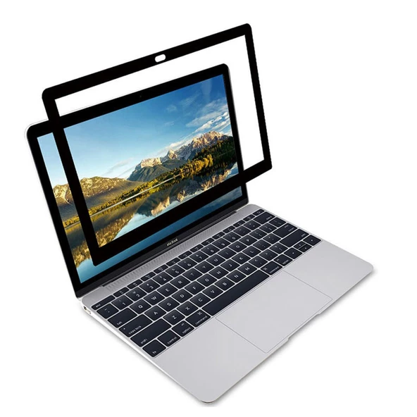 Ekran Koruyucu Macbook Air Pro 13 inç Çerçeveli Anti Glare A1708 A1706 A1989 A2159 A1932 ile Uyumlu