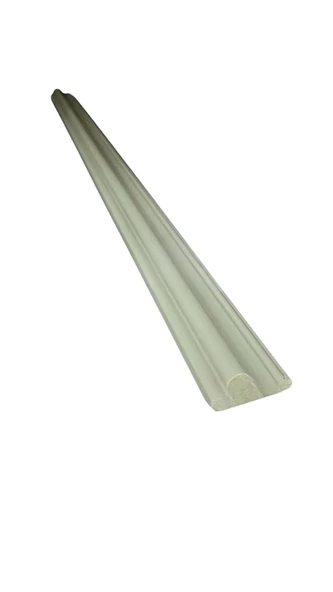 Renkli Duvarlar Dekoratif Boyanabilir 1 Adet 2cm x 240cm  Eğimli Polistren Duvar Çıtası Ev Salon Koridor Çıtalama - 3