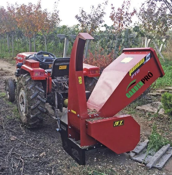 Gardenpro MC100 PTO Traktör Tahrikli Dal Öğütme Makinası - 6