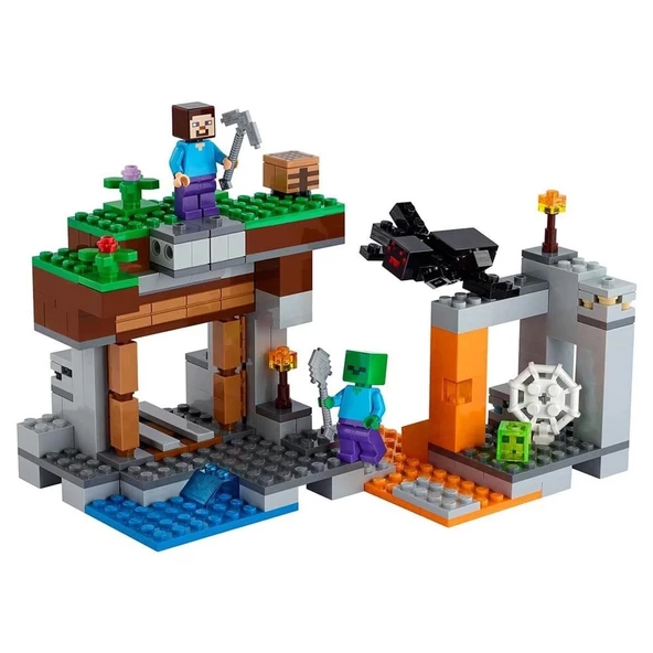 LEGO Minecraft Terk Edilmiş Maden 21166