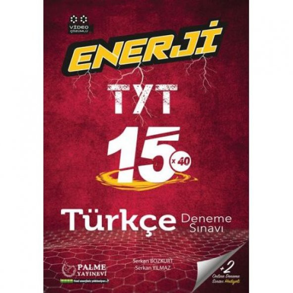 Palme Yks Tyt Enerji Türkçe 15 Deneme Sınavı Video Çözümlü
