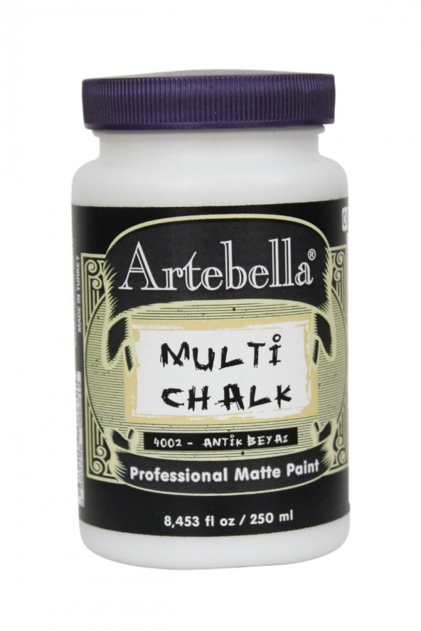 Artebella Multi Chalk Antik 4002250 Beyaz 250 Ml. - 2