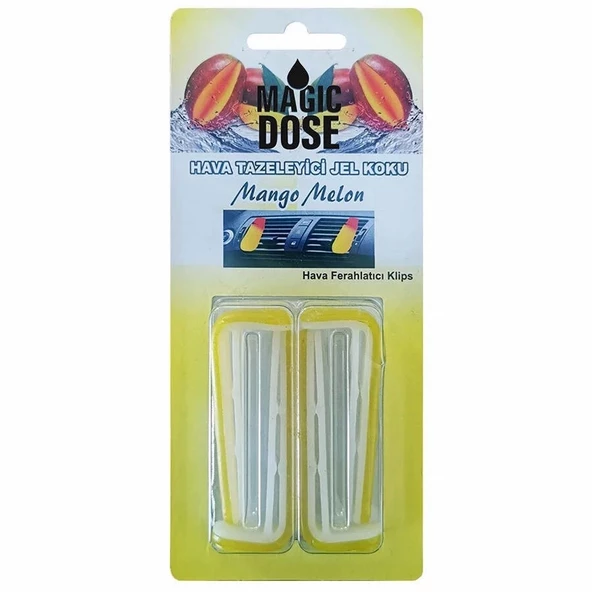 MAGIC DOSE HAVA TEMİZLEYİCİ JEL KOKU MANGO&MELON