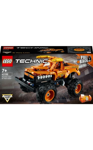 Technic Monster Jam# El Toro Loco# 42135 # Araçları Seven Çocuklar İçin 2#si 1 Arada Yaratıcı Oyunca - 3