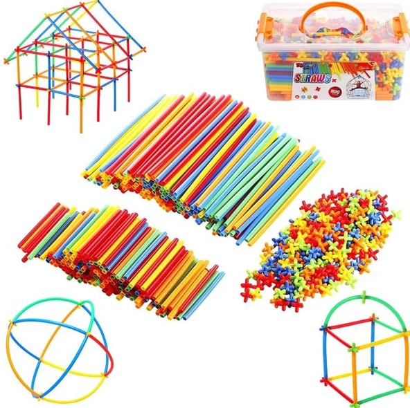 Smart Skills Yaratıcılık Pipetleri Yetişkin Oyunu 800 Parça