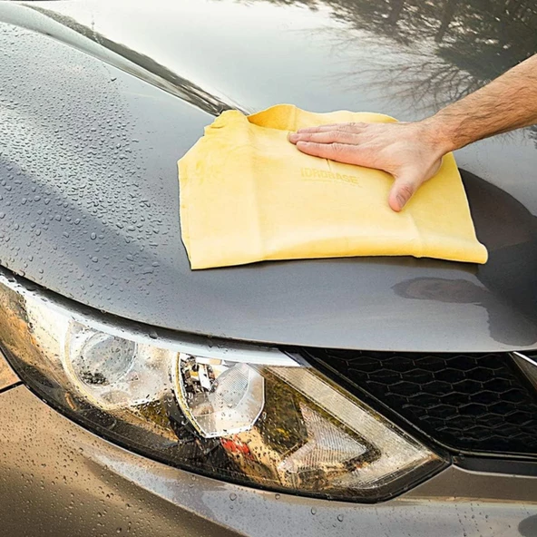 Simpak 3259 Mikro Güderi Süper Lüx Oto Kurulama Bezi 50x60 cm - Resim 2