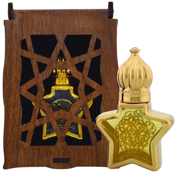 Kabe Örtüsü Kokusu 8 Ml Premium Esans Cam Şişesinde Roll-on Hediyelik Ahşap Kutulu SKU-3191 ürün görseli