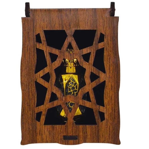 Makamı İbrahim Kokusu 8 Ml Premium Esans Cam Şişesinde Roll-on Hediyelik Ahşap Kutulu - 3