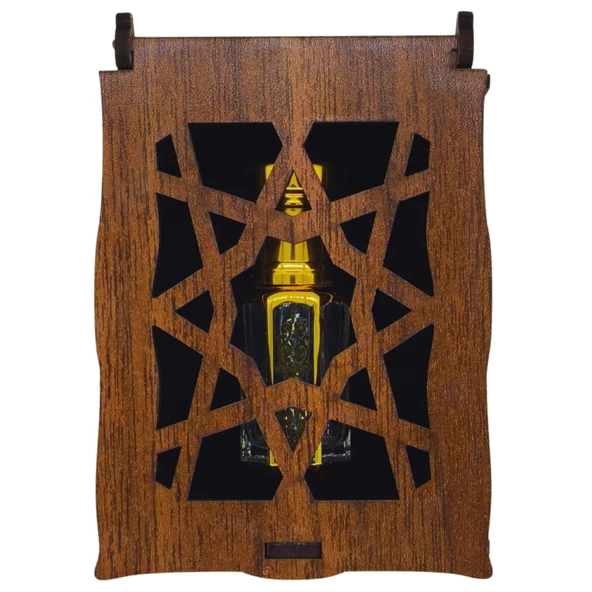 Medine Ravza Kokusu 6 Ml Premium Esans Cam Şişesinde Roll-on Hediyelik Ahşap Kutulu - Resim 3