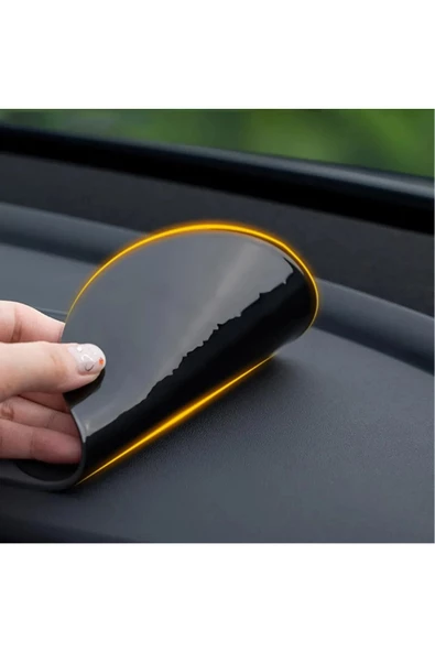 Araç Içi Torpido Kaydırmaz Telefon Tutucu Teleskopik Araba Silikon Telefon Tutucu Mat - 7