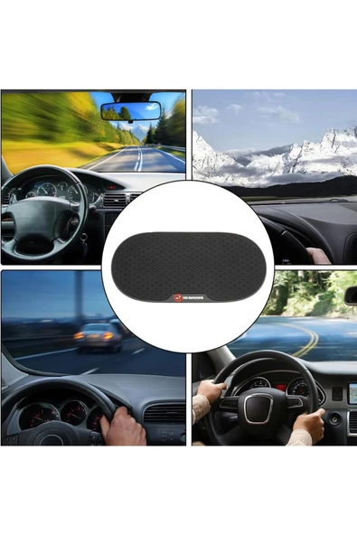 Araç Içi Torpido Kaydırmaz Telefon Tutucu Teleskopik Araba Silikon Telefon Tutucu Mat - 2