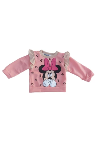 Kız Bebek Karakter Baskılı  6/24 Ay Takım - 2