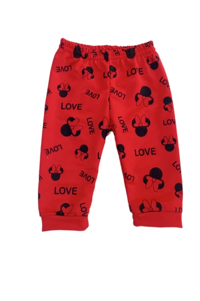 Kız Bebek Karakter Baskılı  6/24 Ay Takım - 3