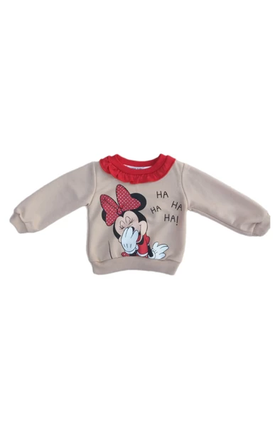 Kız Bebek Karakter Baskılı  6/24 Ay Takım - 2