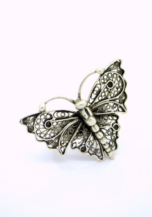 KELEBEK YÜZÜK her parmağa göre ayarlanabilir model - 6