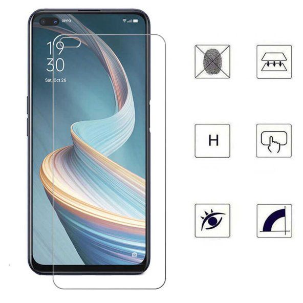Ceponya Oppo Reno 4 Nano Micro Temperli Ekran Koruyucu - 5