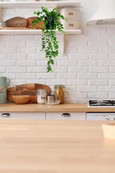 Nettenevime Yapay Çiçek Saksıda Sarkan Şimşir Okaliptus Yapay Sarmaşık 56cm Siyah Saksıda - Resim 3