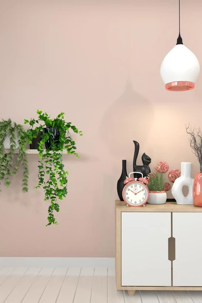 Nettenevime Yapay Çiçek Saksıda Sarkan Şimşir Okaliptus Yapay Sarmaşık 56cm Siyah Saksıda - Resim 8