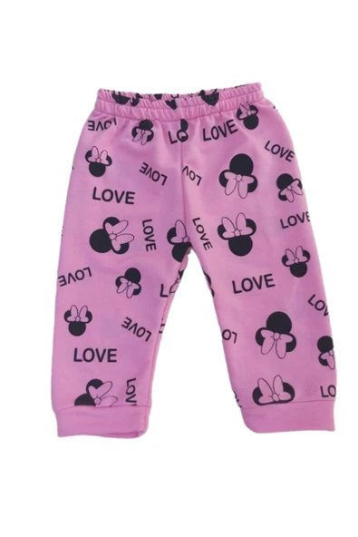 Kız Bebek Karakter Baskılı  6/24 Ay Takım - Resim 3