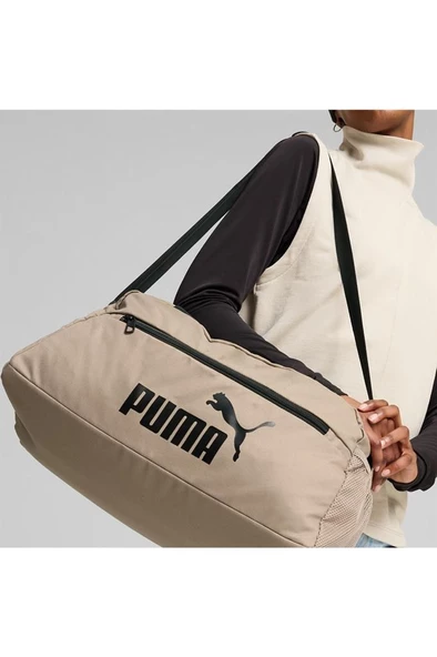 Puma Phase Sports Bag 079949 36 Unisex Spor Çantası Vizon