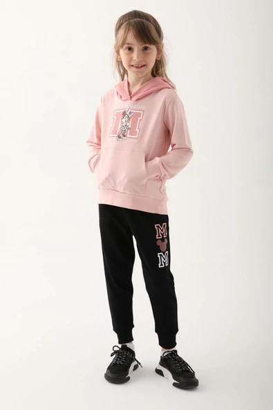 DISNEY MINNIE MOUSE KIZ GARSON EŞOFMAN TAKIMI D4813-G - 2