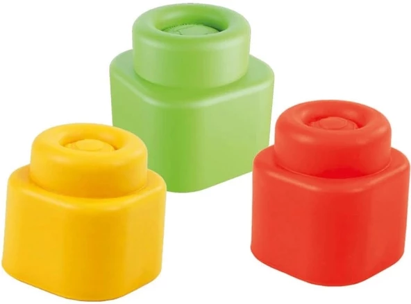 Clementoni Soft Clemmy Yumuşak Blok Duyusal Roket 5 Parça 17806 - 4