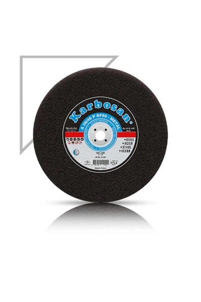 KARBOSAN 300x3.0x25.4 Nk Metal Sabit Tezgah Kesme Diski