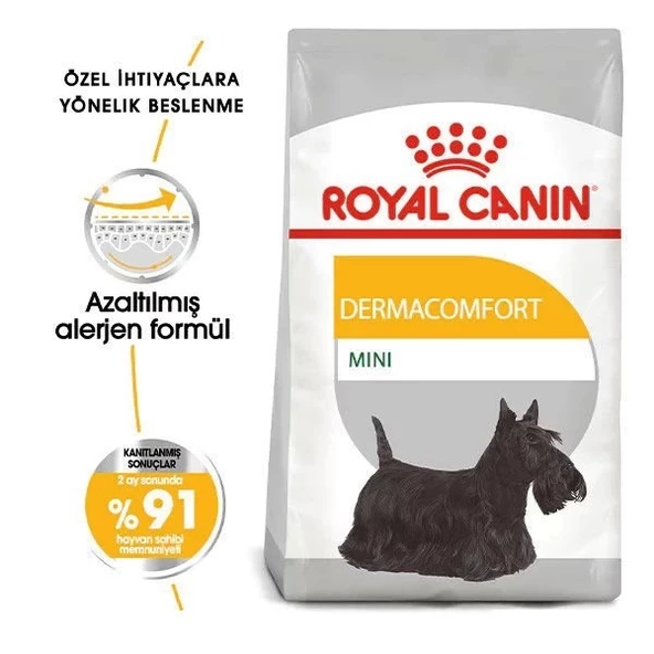 Royal Canin Mini Dermacomfort Yetişkin Köpek Maması 3 Kg - 2