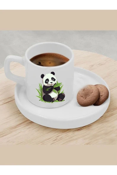 Özcan Tasarım Türk Kahvesi Fincanı Panda Model Fincan ürün görseli
