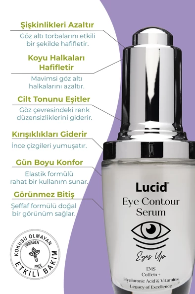 Dolgunlaştırıcı Göz Çevresi Botox Etkili Çizgi Kapatıcı Aydınlatıcı ve Yaşlanma Karşıtı Serum 30ml - 4