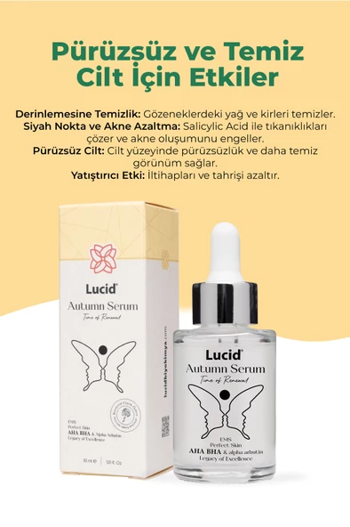 Sivilce ve Siyah Nokta Arındırıcı ve Akne Kurutucu Salisilik Asit içerikli Serum 30ml - 5