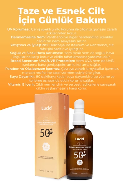 Spf50 Yaşlanma Karşıtı Yüksek Koruma Yüz Ve Vücut Losyonu 100ml - 6