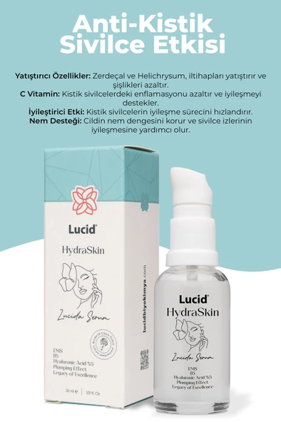Su Bazlı Nemlendirici Cilt Yenileyici Bariyer Güçlendirici Yağlı Ve Karma Cilt Serumu 30 ml - 6