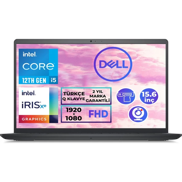Inspiron 15 3520 I5-1235U 32GB 1tb SSD 15.6" W11P Dizüstü Bilgisayar I352024052009U 009 ürün görseli