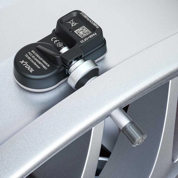 XTool TS100M Çift Frekanslı Metal Versiyon Programlanabilir Lastik Basıncı İzleme Sistemi Sensörü - 3