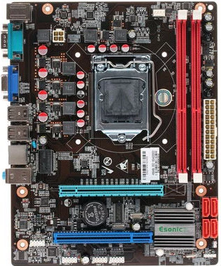 Esonic H55KBL ES 1156 Pin Anakart YENİLENMİŞ 2.EL ÜRÜN - Resim 2