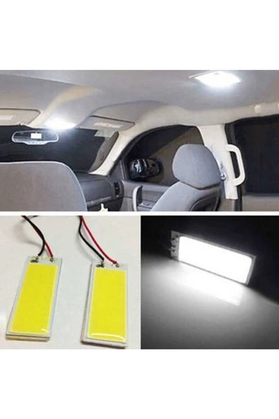 1adet 3.2x1.6 Cm Sofid Cob Led Tavan Beyaz Renk Tüm Araçlara Uygun - 1