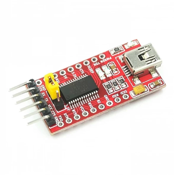 FT232RL USB to RS232 TTL UART Çevirici Modül Seri Port Haberleşme Arduino Mcu - Resim 2