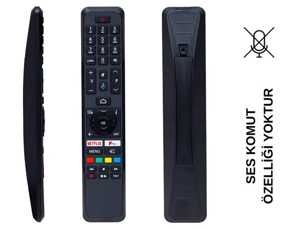 (SES KOMUTSUZ) VESTEL VS-V4 NETFLIX-YOUTUBE -TUŞLU LCD LED TV KUMANDASI