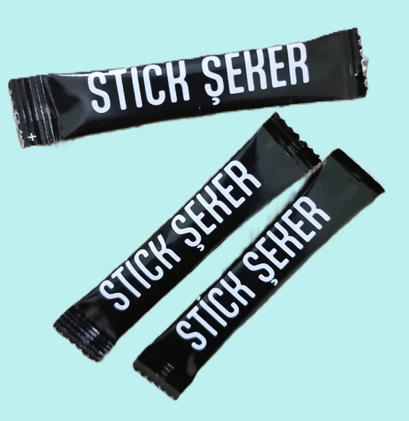 Stick Şeker Tek Kullanımlık Toz Şeker 3 gr. x 1000 Adet - 3