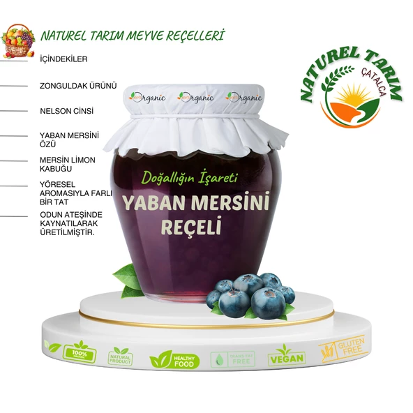 YABAN MERSİNİ REÇELİ