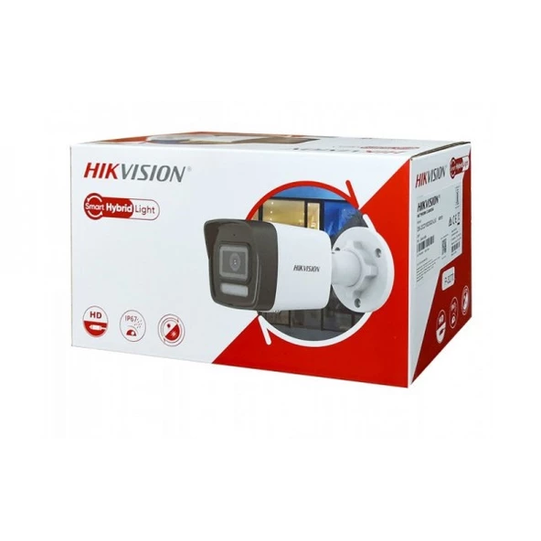 Hikvision DS-2CD1023G2-LIUF 2MP 2.8mm Smart Hybrid Light Bullet Kamera (Sesli)(30Mt)