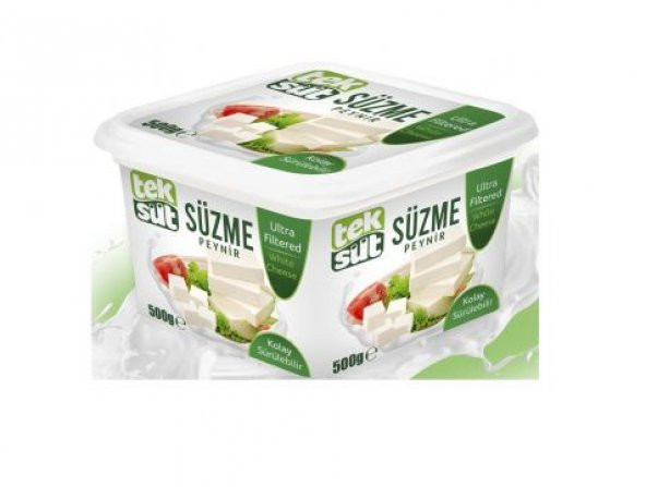 Teksüt Süzme Peynir 500 Gr - 1